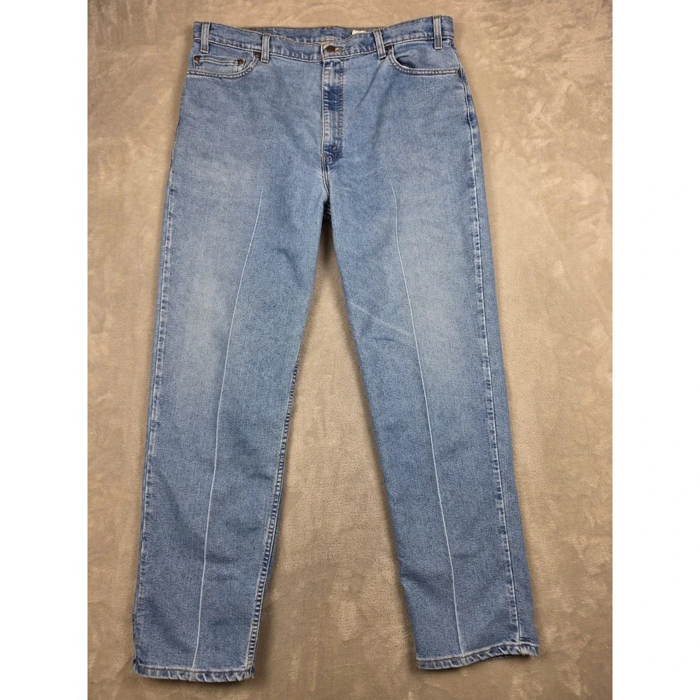Vintage Levi's 540 Jeans Men 40x34 Blue Flex Denim Relaxed Fit Straight 1999 Y2K